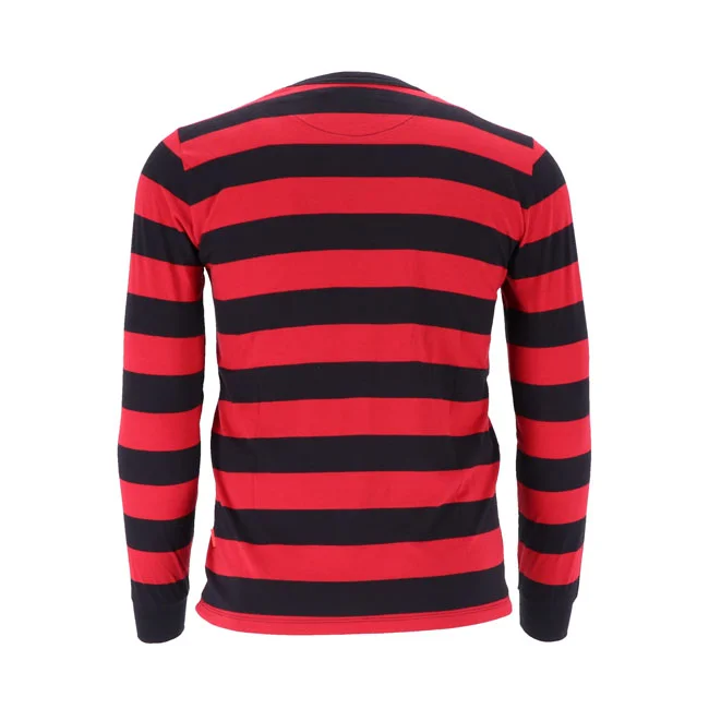 13 and a half company 1/2 Behind Bars long sleeve red/black