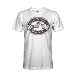 West Coast Choppers WCC Death Glory Trade-mark T-shirt White