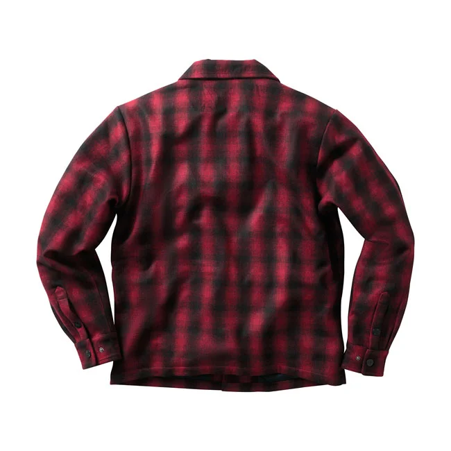 West Coast Choppers WCC Wool lined Plaidshirt red/black