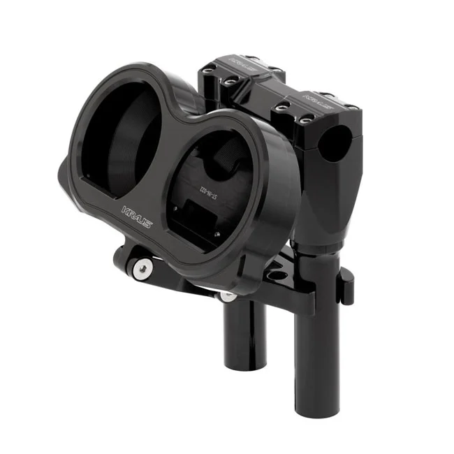 Kraus Road Glide Gauge Bezel. Standard face. Black