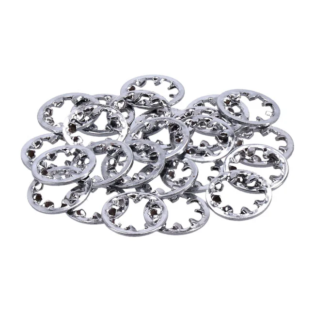 Gardner-Westcott Chrome internal lock washer, #10 - 25 pack