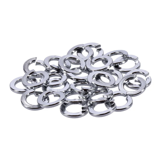 Gardner-Westcott Chrome lock washers M6 - 25 pack