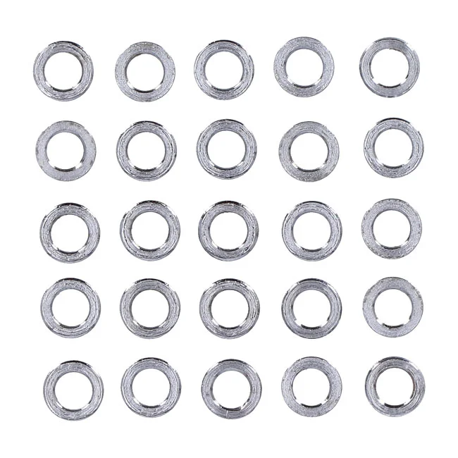 Gardner-Westcott Chrome spacers - 25 pack