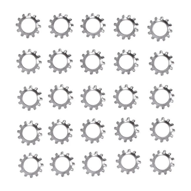 Gardner-Westcott Ss ext. countersunk lockwasher, #8 - 25 pack