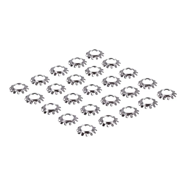Gardner-Westcott Ss ext. countersunk lockwasher, #8 - 25 pack