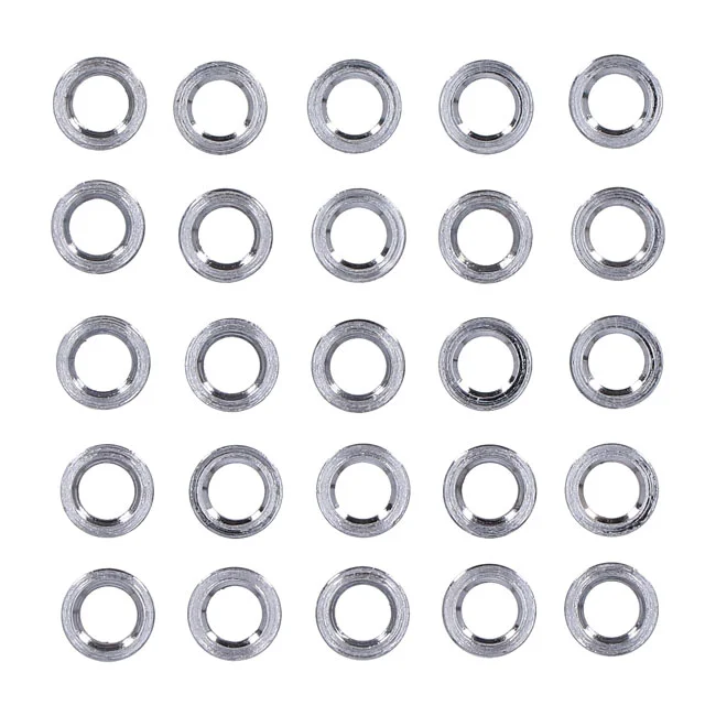 Gardner-Westcott Chrome spacers - 25 pack