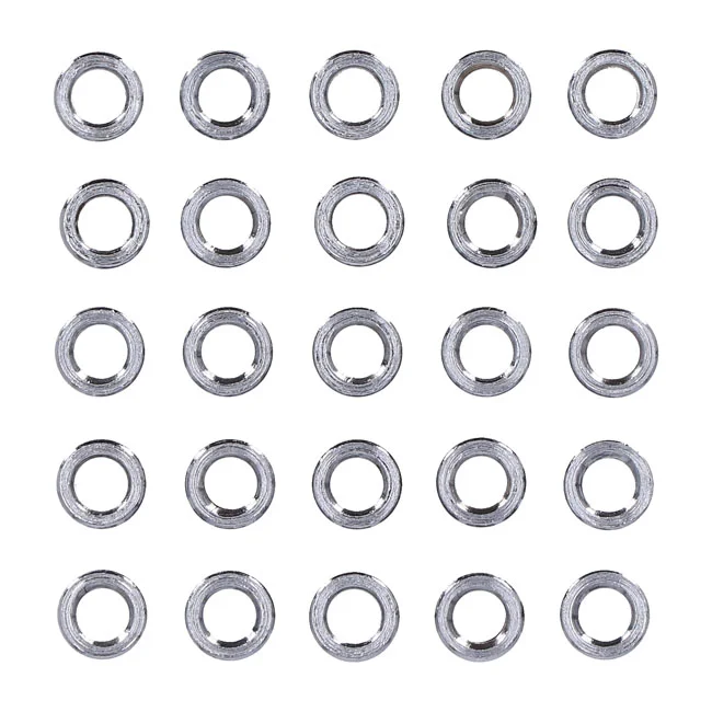 Gardner-Westcott Chrome spacers - 25 pack
