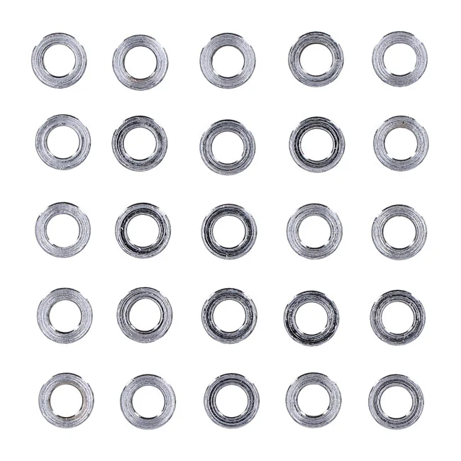 Gardner-Westcott Chrome spacers - 25 pack