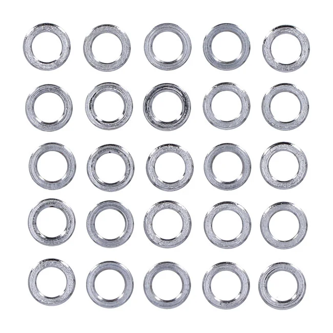 Gardner-Westcott Chrome spacers - 25 pack