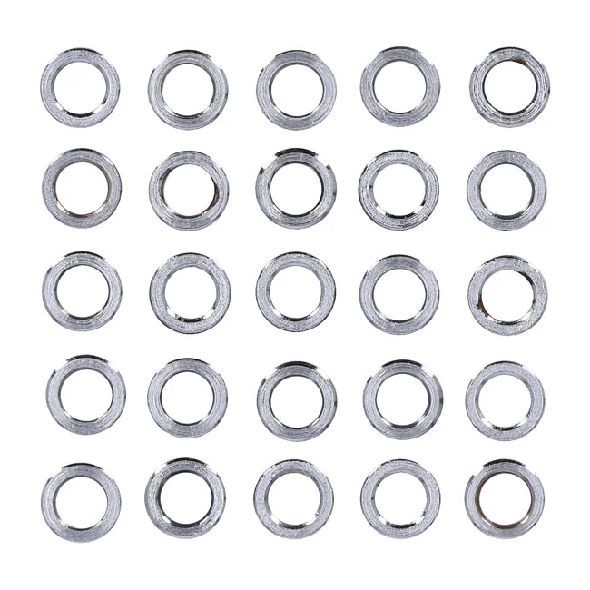 Gardner-Westcott Chrome spacers - 25 pack