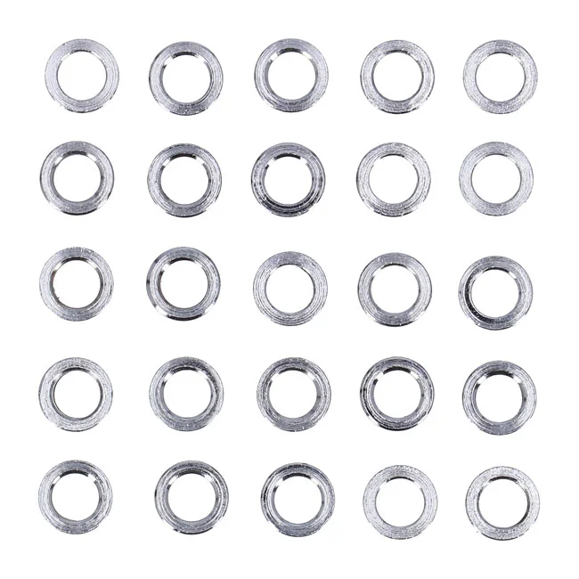 Gardner-Westcott Chrome spacers - 25 pack