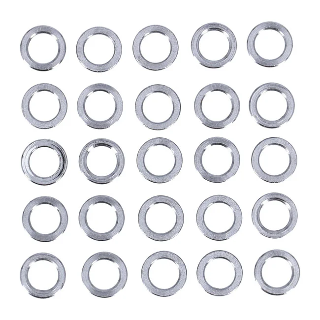 Gardner-Westcott Chrome spacers - 25 pack