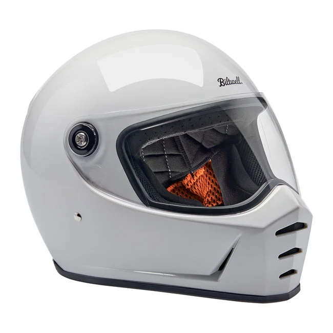 Biltwell Lane Splitter helmet gloss white