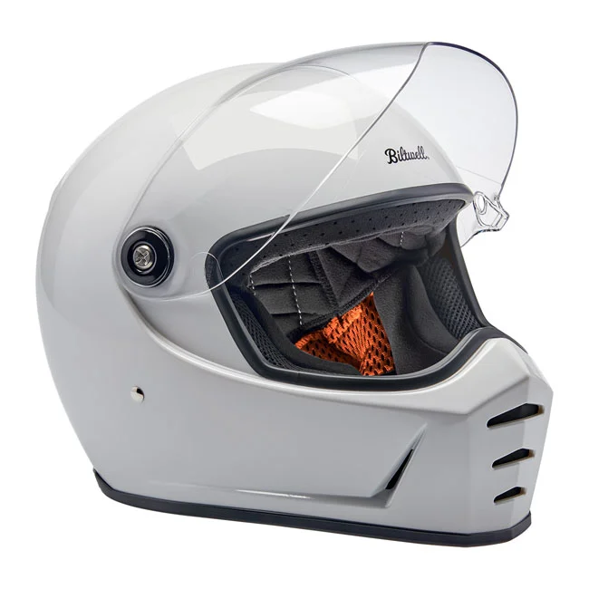 Biltwell Lane Splitter helmet gloss white