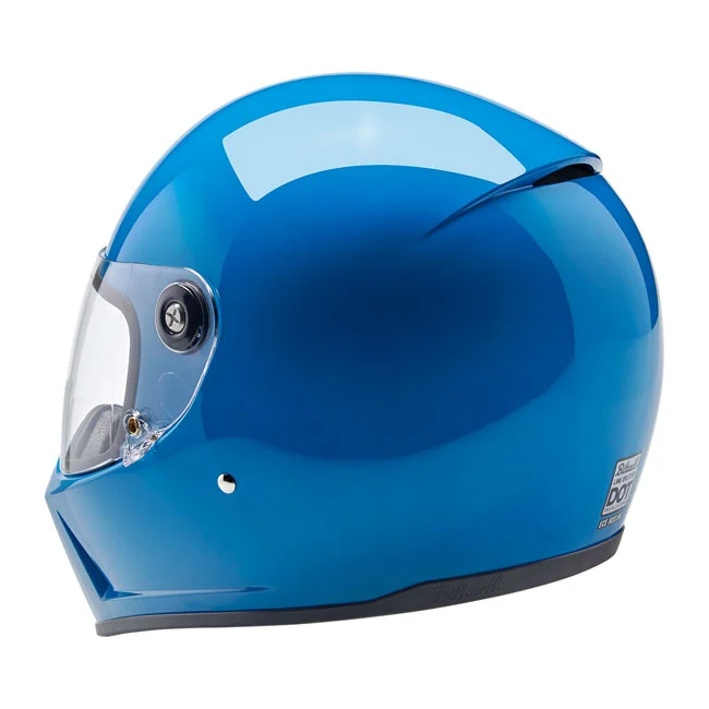 Biltwell Lane Splitter helmet tahoe blue