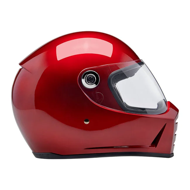 Biltwell Lane Splitter helmet cherry red
