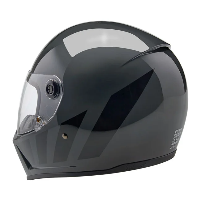 Biltwell Lane Splitter helmet grey inertia