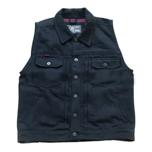13 and a half company 13 1/2 Rain Splitter denim vest black