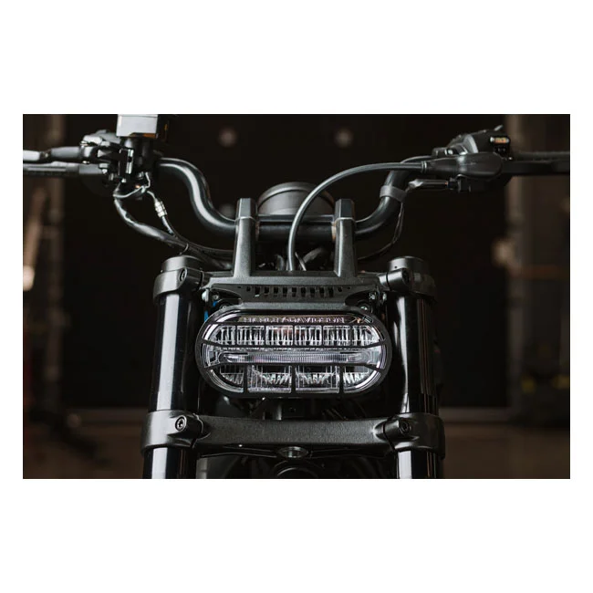 Killer Custom Custom, headlamp grill. Black