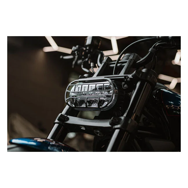 Killer Custom Custom, headlamp grill. Black