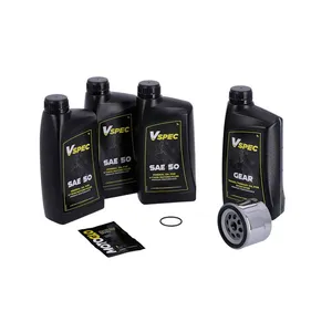 MCS MCS, ''Big Oil'' service kit. Mineral SAE50. Chrome filter