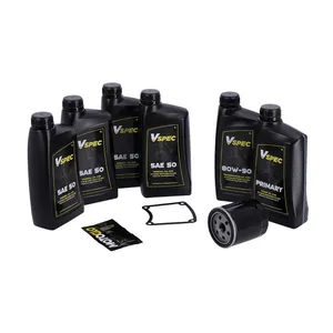 MCS MCS, ''Big Oil'' service kit. Mineral SAE50. Black filter
