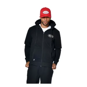 Von Dutch Von Dutch Logo zip hoodie black