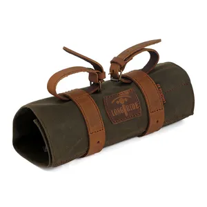 Longride Longride, toolroll waxed cotton. Khaki