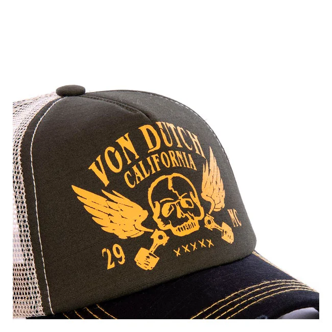Von Dutch Dutch Crew cap black/orange