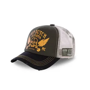 Von Dutch Von Dutch Crew cap black/orange