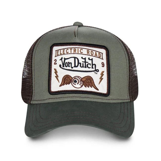 Von Dutch Square cap kaki