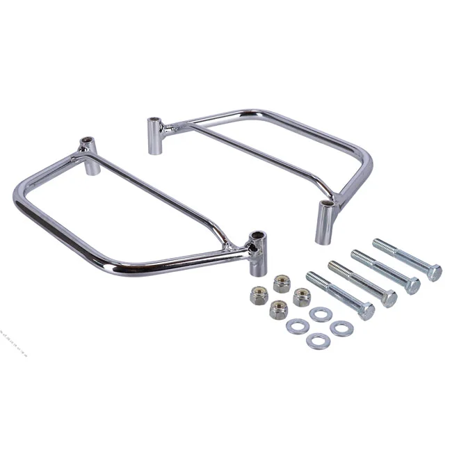 Longride Saddlebag holder. Chrome