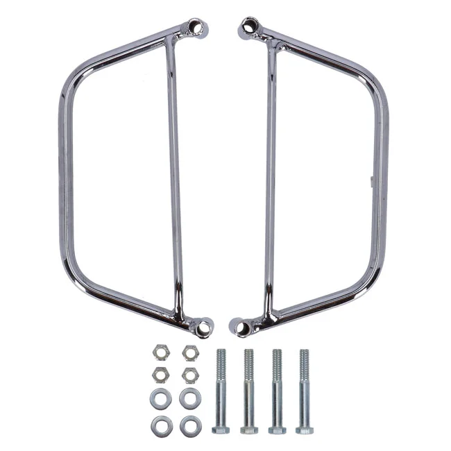 Longride Saddlebag holder. Chrome