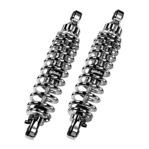Bitubo Bitubo, WME dual shock absorber set. Chrome. 321mm