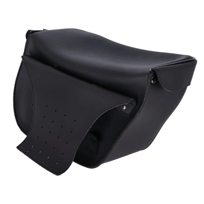 Longride Univ. Iparex saddlebags CIL135. Black smooth