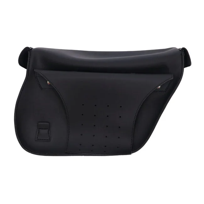 Longride Univ. Iparex saddlebags CIL135. Black smooth