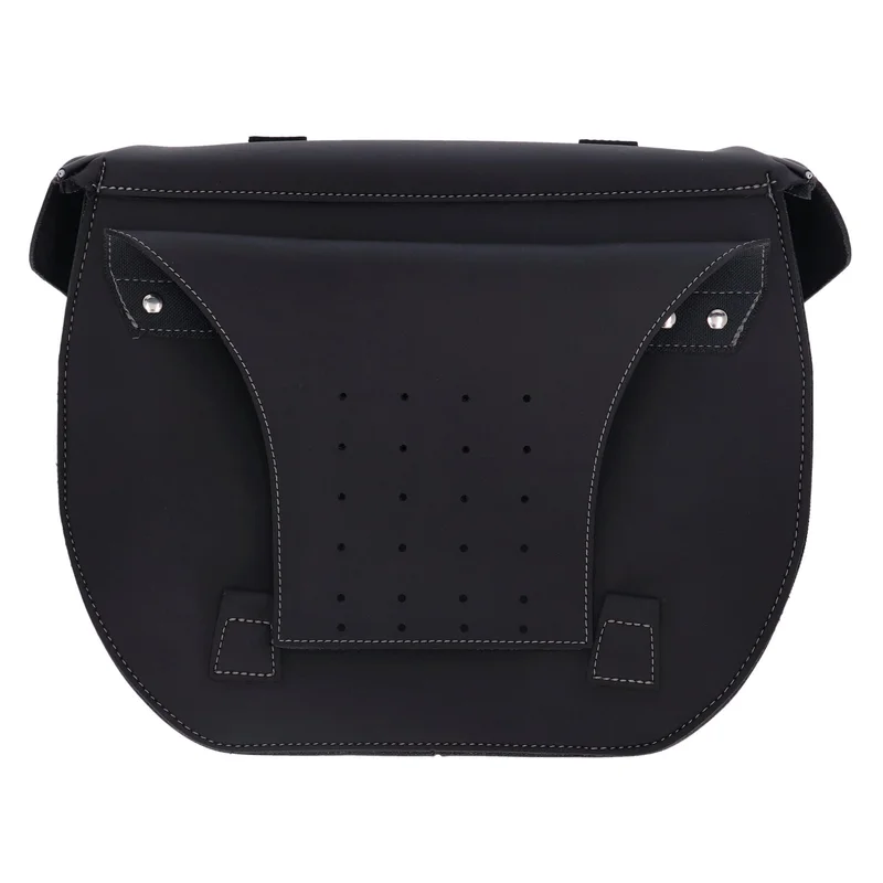 Longride Univ. Iparex saddlebags CIL2037. Black smooth