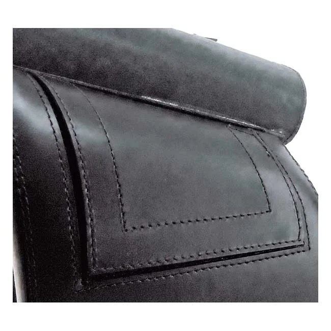 Longride XL Sportster Frame bag. Smooth, black