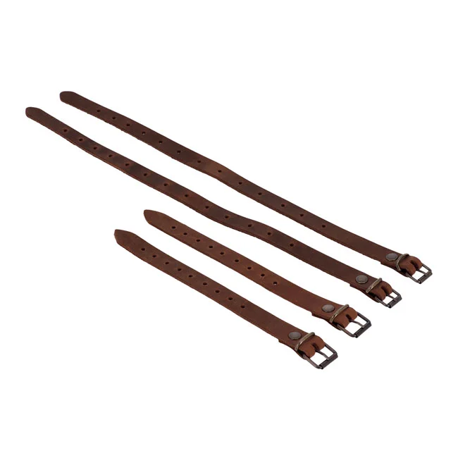 Longride Swingarm bag. Smooth, brown leather