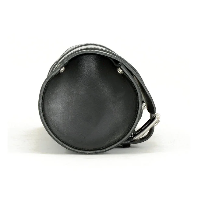 Longride Genuine leather tool roll 4L. Smooth black