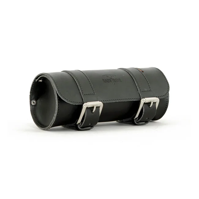 Longride Genuine leather tool roll 2L. Smooth black