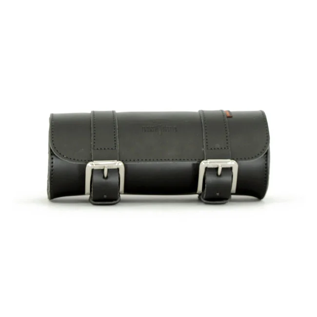 Longride Genuine leather tool roll 2L. Smooth black