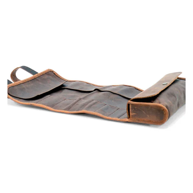 Longride Toolbag waxed cotton. Brown