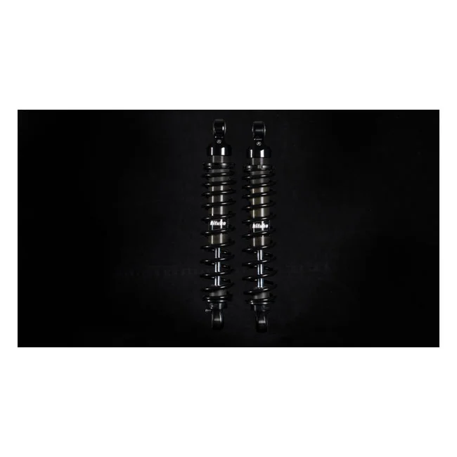 Bitubo WME dual shock absorber set. Black. 356mm