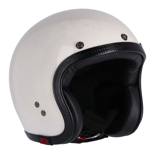 13 and a half company 1/2 Skull bucket helmet vintage white