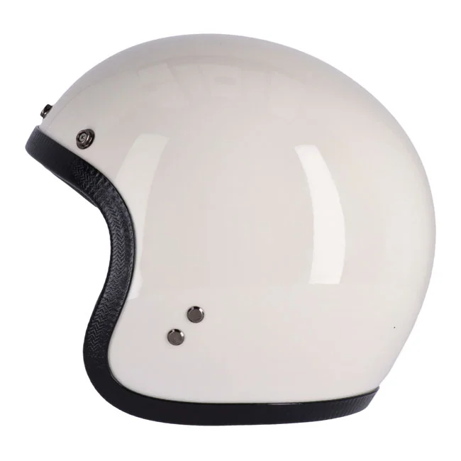 13 and a half company 1/2 Skull bucket helmet vintage white