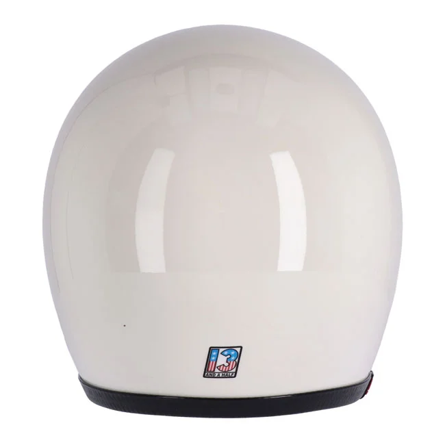 13 and a half company 1/2 Skull bucket helmet vintage white