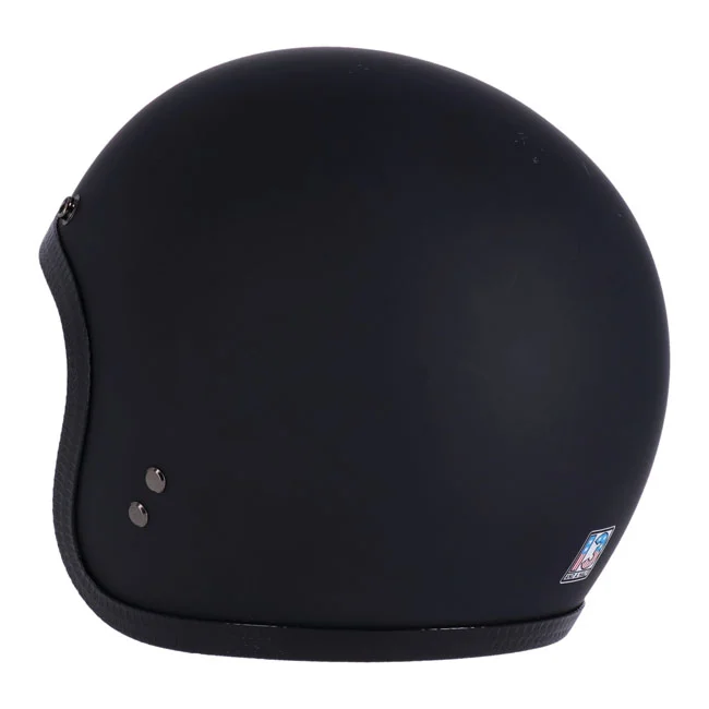 13 and a half company 1/2 Skull bucket helmet matt black