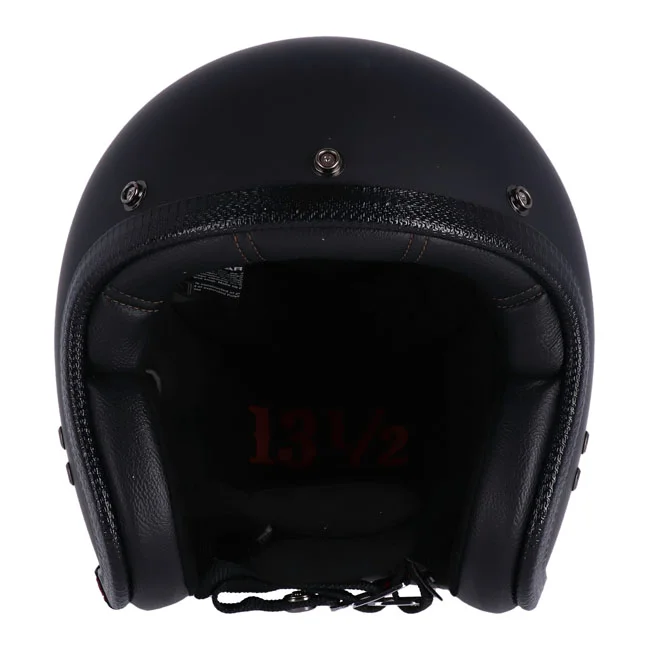 13 and a half company 1/2 Skull bucket helmet matt black