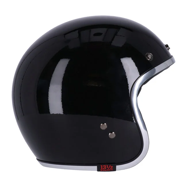 13 and a half company 1/2 Skull bucket helmet black